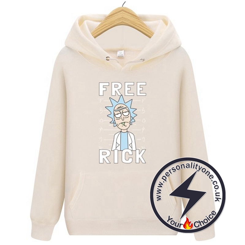 Rick Sanches Free Rick Hoodie Beige