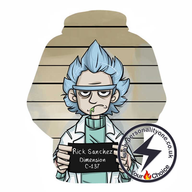 Rick Sanchez Demension C-137 Hoodie