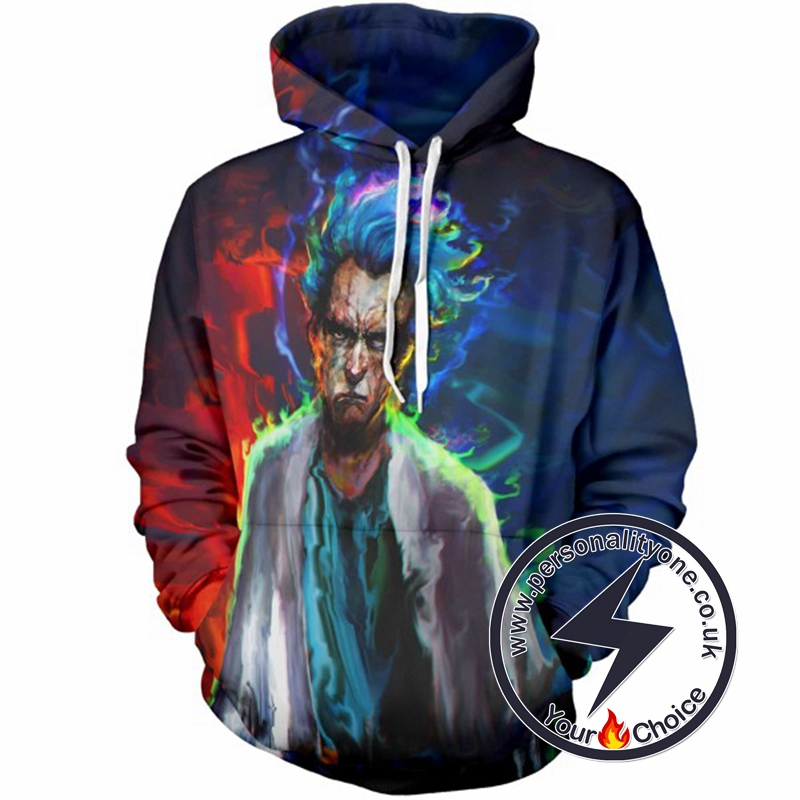 Rick Sanchez New Look Awesome Hoodie