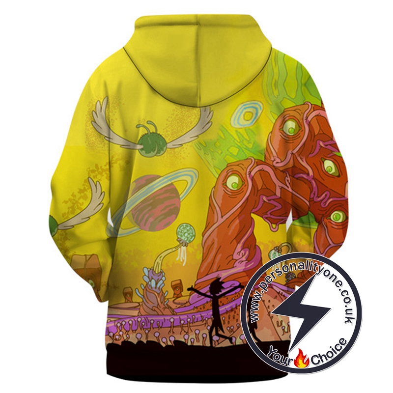 RicknMorty Best Seller 3D Hoodie