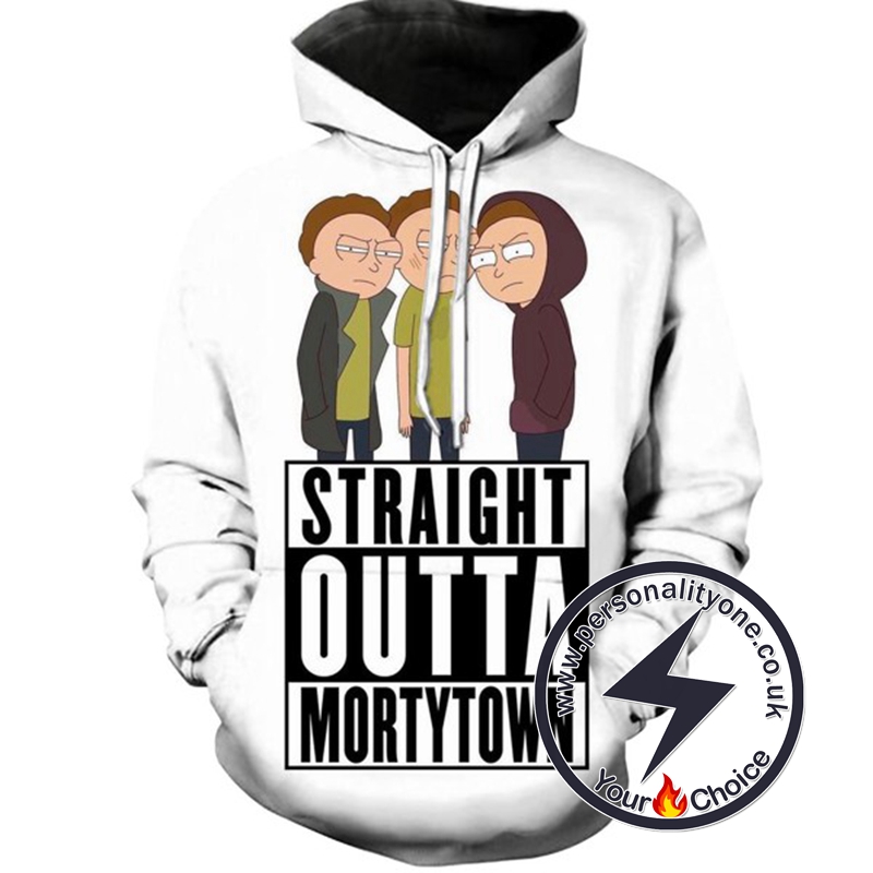 Straight Outta Morty Town Hoodie