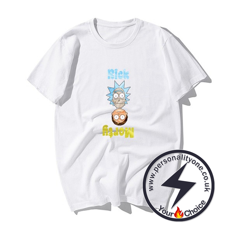 Cool RM Cartoon T-shirts white