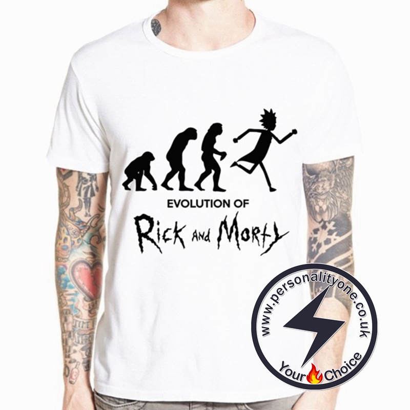Evolution Of Rick And Morty T-shirt