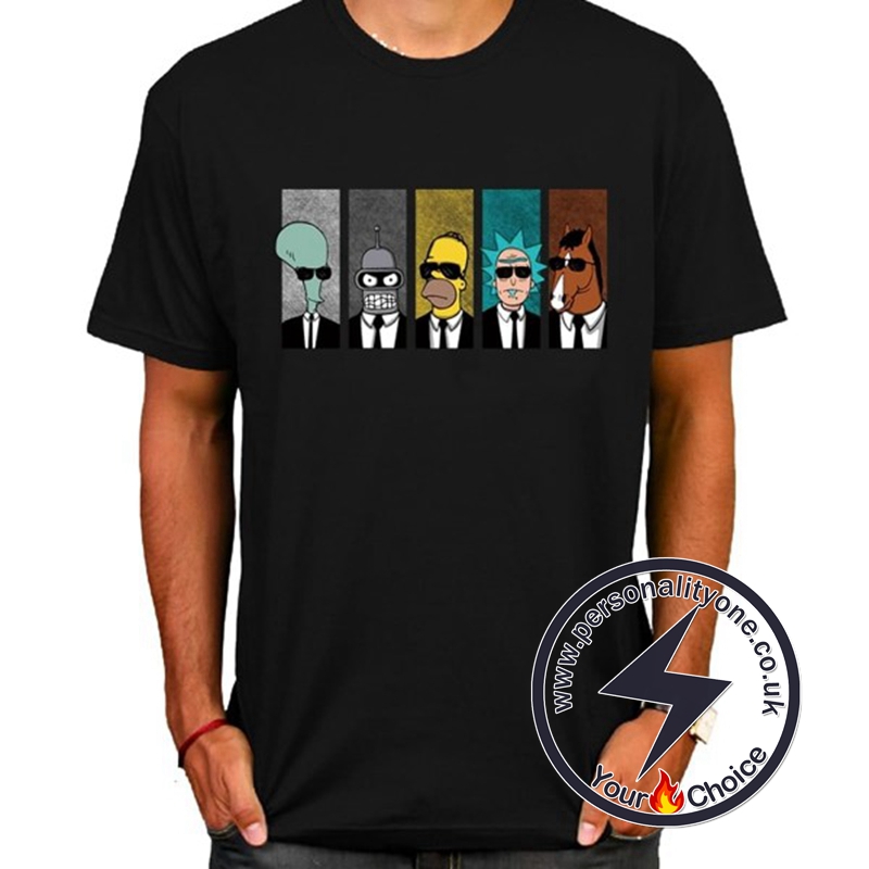 Hot Rick And Morty Cool T-shirt black