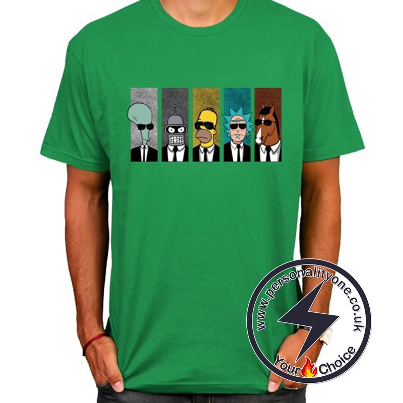 Hot Rick And Morty Cool T-shirt green