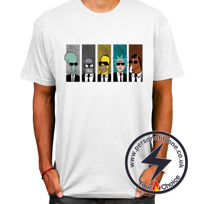 Hot Rick And Morty Cool T-shirt white