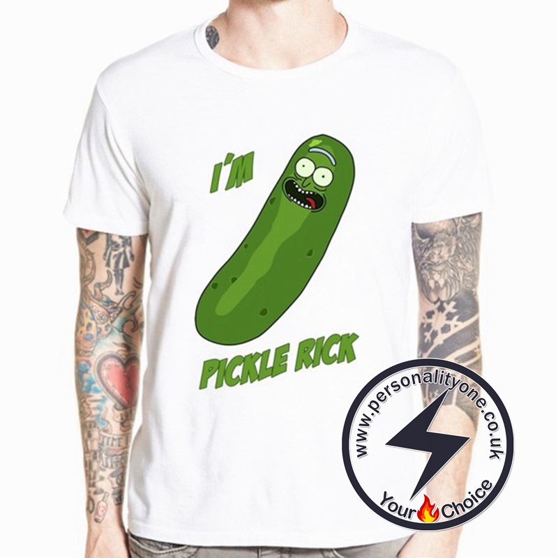 Pickle Rick Funny Anime T-shirt