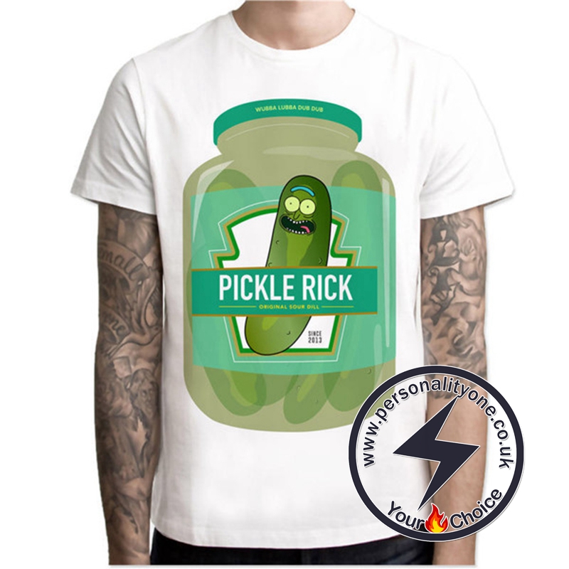 Pickle Rick In Bottle T-shirt