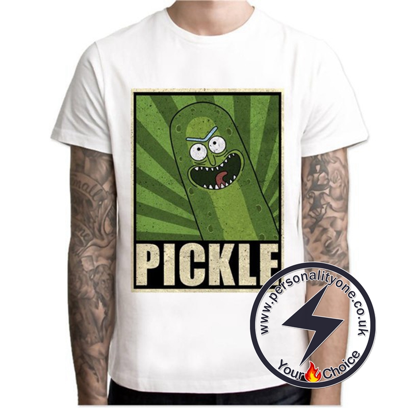 Pickle Rick Smile T-shirt