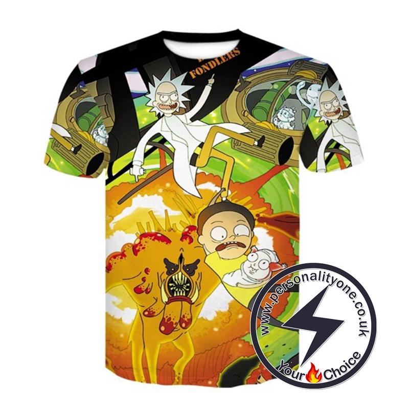 Rick And Morty 3D T-shirt