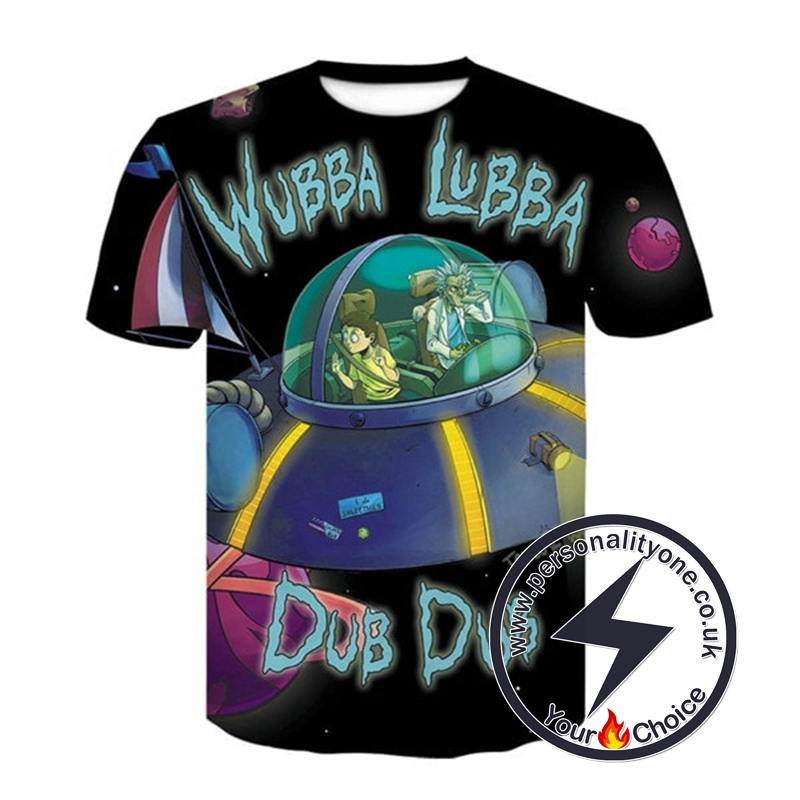 Rick And Morty Wubba Lubba 3D T-shirt