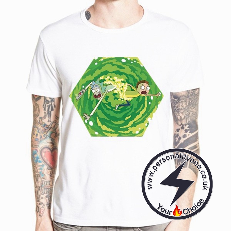 Rick and Morty Funny Anime T-shirt