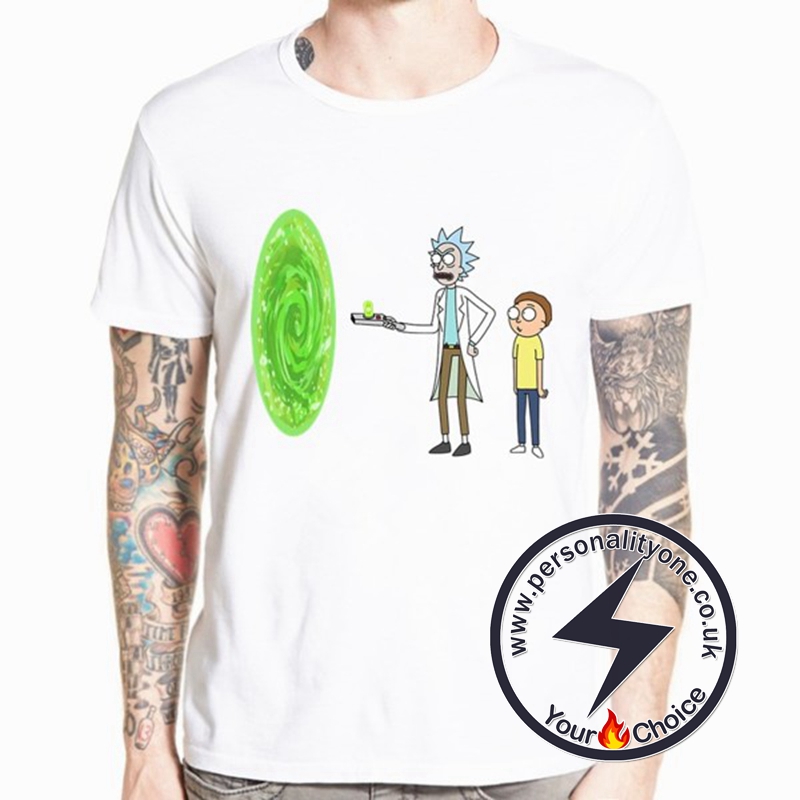 Rick and Morty Funny Casual T-shirt