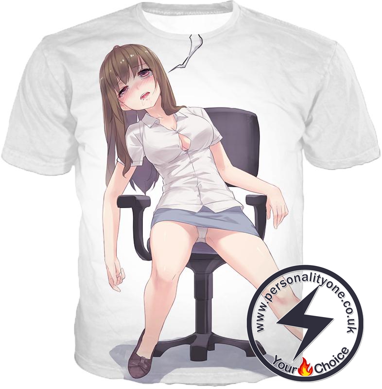 Ahegao T-Shirt Overfatigue Ahegao Safe Edit