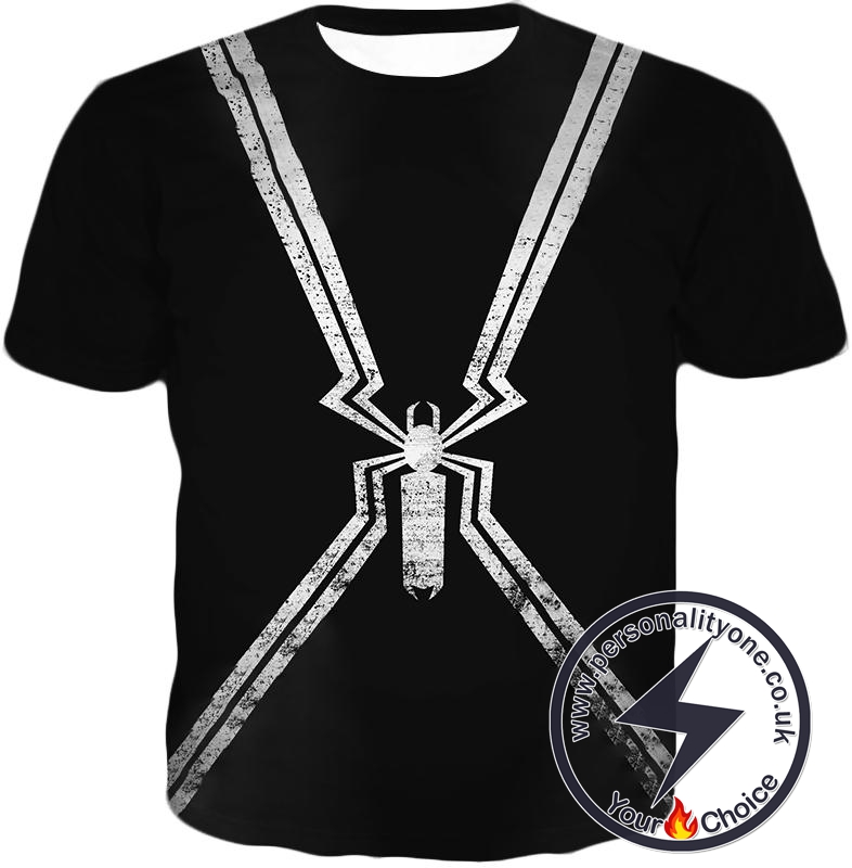 Black Spider-Man Logo Promo T-Shirt