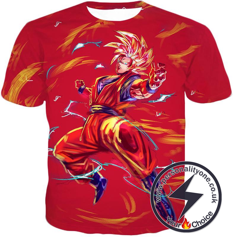 Dragon Ball Super Awesome Goku Super Saiyan Action Anime Graphic T Shirt Anime Custom Hoodies Jacket