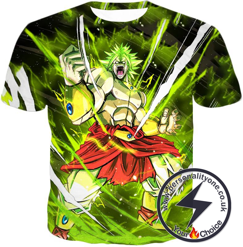 Dragon Ball Super Broly Legendary Super Saiyan Ultimate Action Graphic Anime T-Shirt