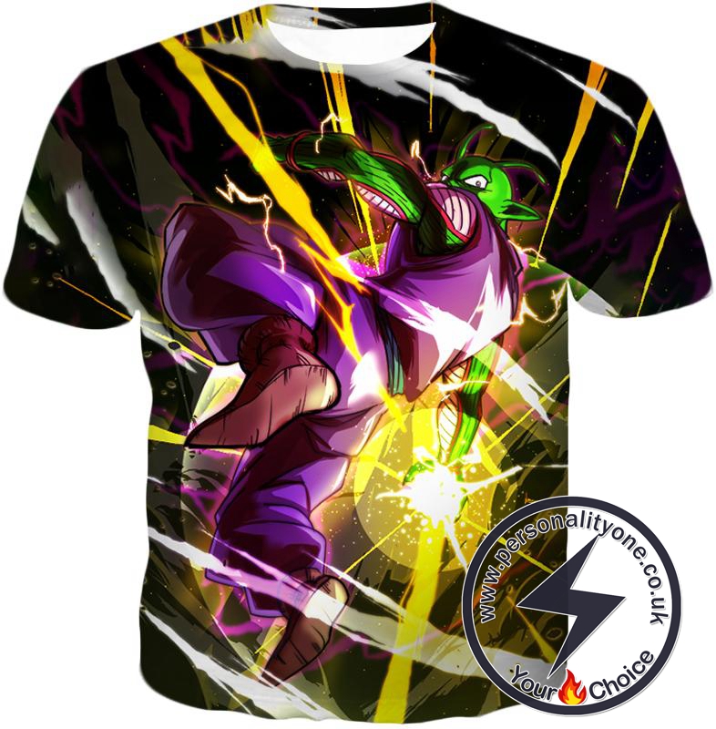 Dragon Ball Super Cool Hero Piccolo Action Awesome Anime T-Shirt