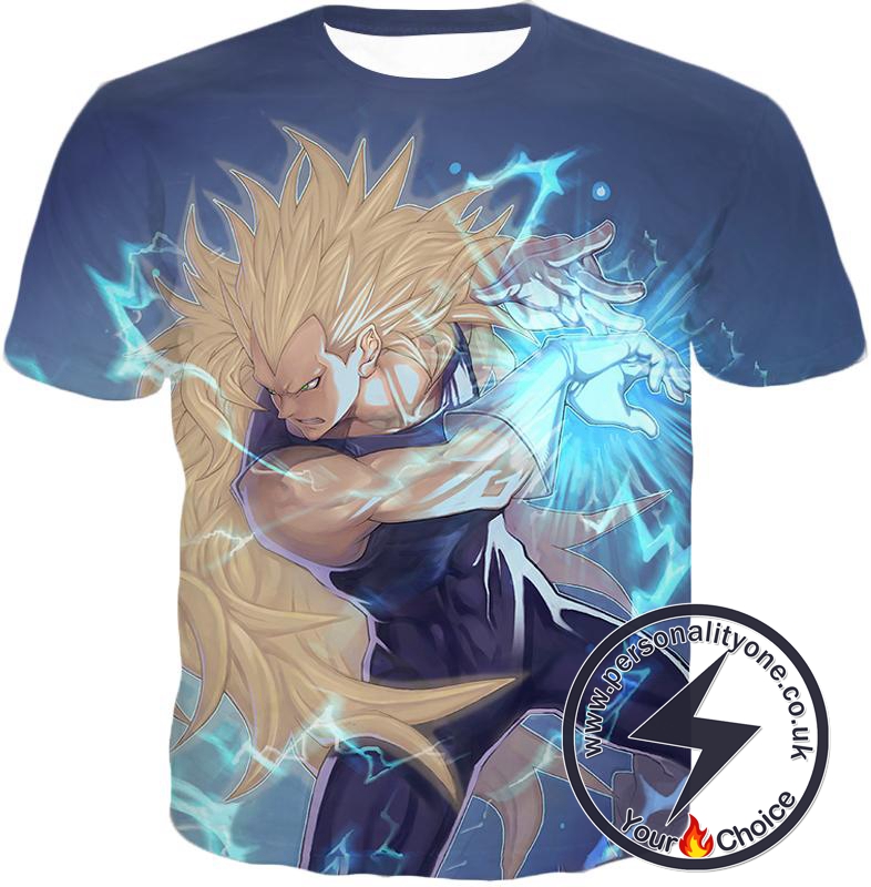 Dragon Ball Super Super Cool Vegeta Super Saiyan 3 Awesome Graphic T-Shirt