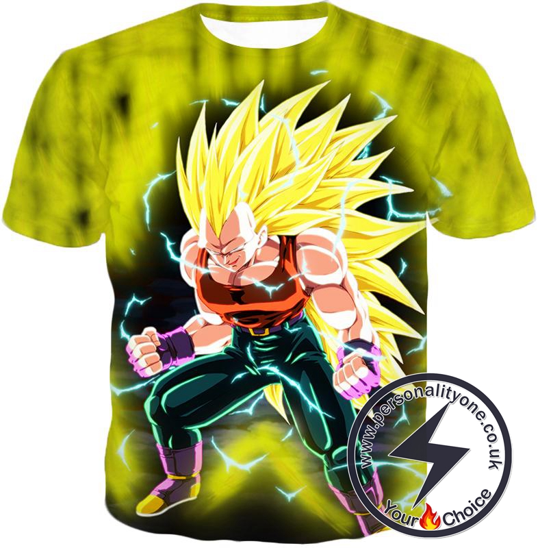 Dragon Ball Super Ultimate Fighter Vegeta Super Saiyan 3 Awesome Anime T-Shirt