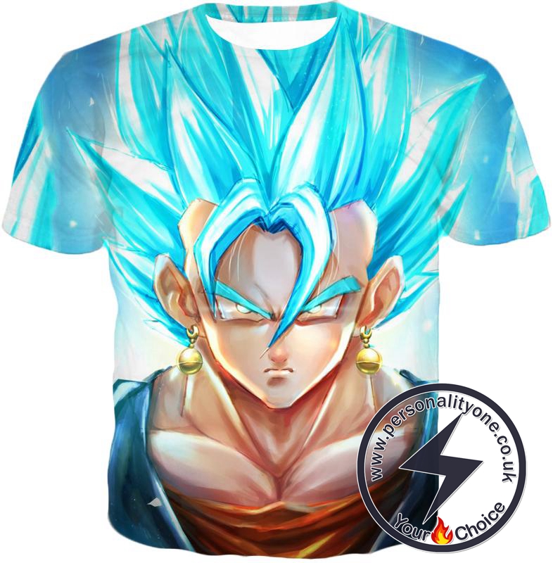Dragon Ball Z T-Shirt - Vegito Super Saiyan God Super Saiyan Blue