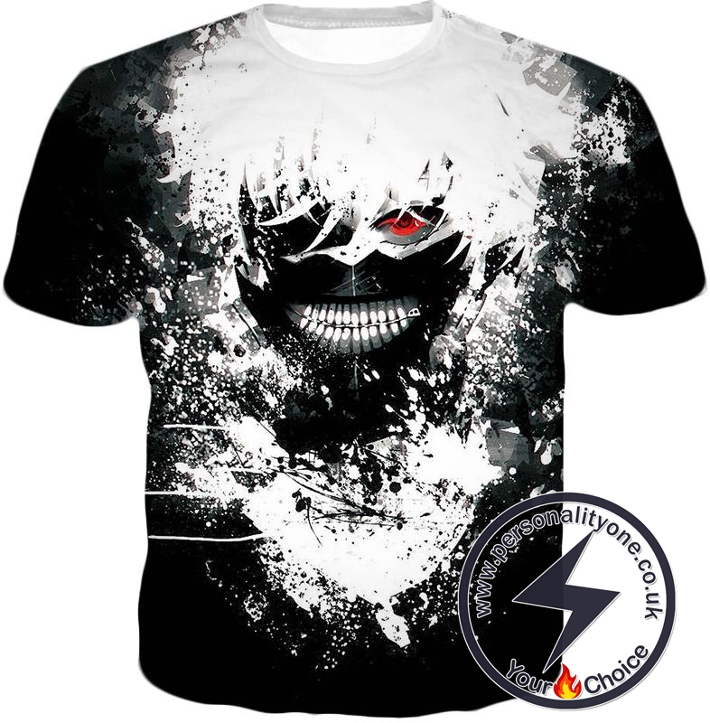 Tokyo Ghoul Ken Kaneki T-Shirt - Tokyo Ghoul 3D Shirts And Clothing